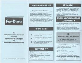 FEM-DIRECT Pamphlet