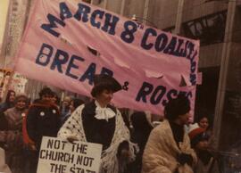 1980 International Women's Day. Toronto