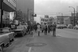 Vancouver Women's Caucus abortion rights march view 16