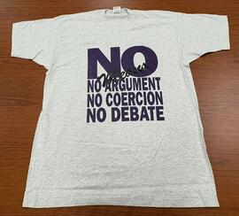 No Means No Argument No Coercion No Debate