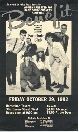 Women’s Cultural Building presents Parachute Club