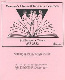 Women's Place-Place aux femmes-New poster design