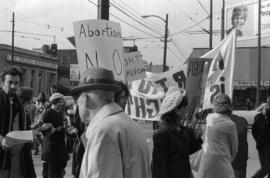 Vancouver Women's Caucus abortion rights march view 12