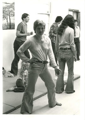 Woman standing with hand on hip doing self defence class at the Amazon Self-Defence and Toronto W...