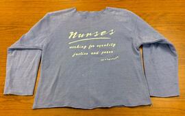 Nurses working for equality justice and peace
