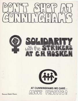 Don’t Shop at Cunninghams