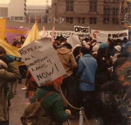 1980 International Women's Day. Toronto