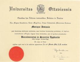 Universitas Ottaviensis - Baccalaureatus in Scientiis Applicatis